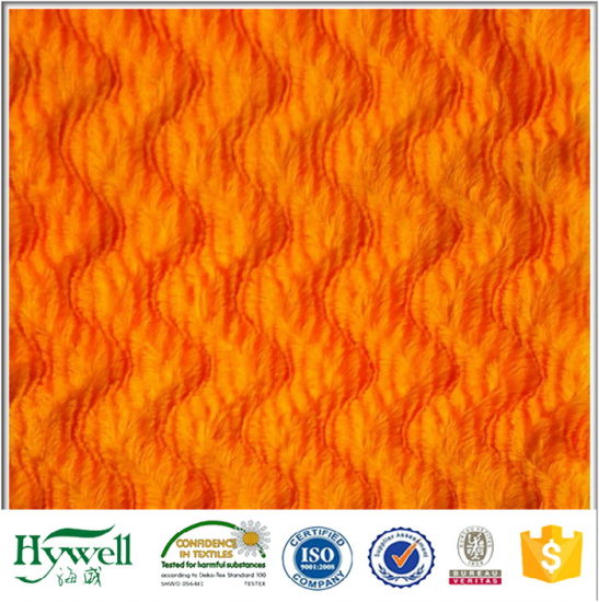 Warp Knitted Plush Fabric Artificial Fur Cushion Fabric